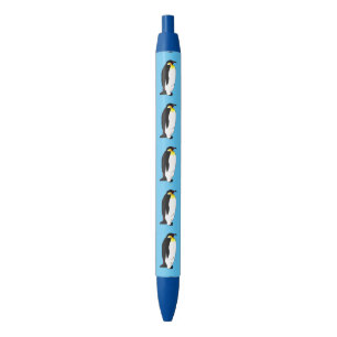 keizerpinguïn zwarte inkt pen