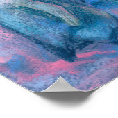 keizerpinguïns, Antarctische vogels, ouders en Kin Poster (Hoek)