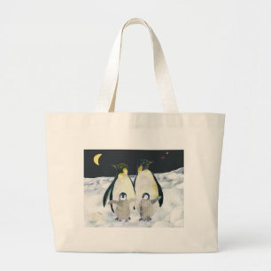 keizerpinguïns in de Antarctische wateren Grote Tote Bag