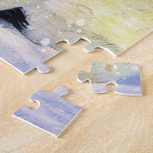 keizerpinguïns met Baby Chick Legpuzzel (Zijkant)