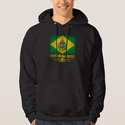 "Keizerrijk Brazilië" Kleding Hoodie (Voorkant)