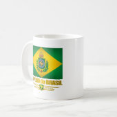 "Keizerrijk Brazilië" Koffiemok (Voorkant links)