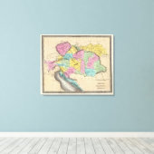 keizerrijk van Oostenrijk Canvas Afdruk (Insitu (Houten vloer))