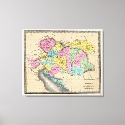 keizerrijk van Oostenrijk Canvas Afdruk (Voorkant)