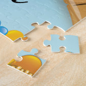 Keizersgracht Kanaal Amsterdam reisposter Legpuzzel (Zijkant)