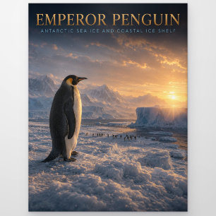 Keizerspinguïn Antarctisch Ijs DIEREN Briefkaart