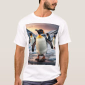 Keizerspinguïn  foto t-shirt (Voorkant)