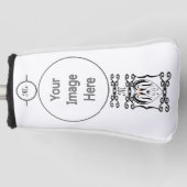 Keizerspinguïn houdt voor altijd van vogels golfheadcover (Voorkant)