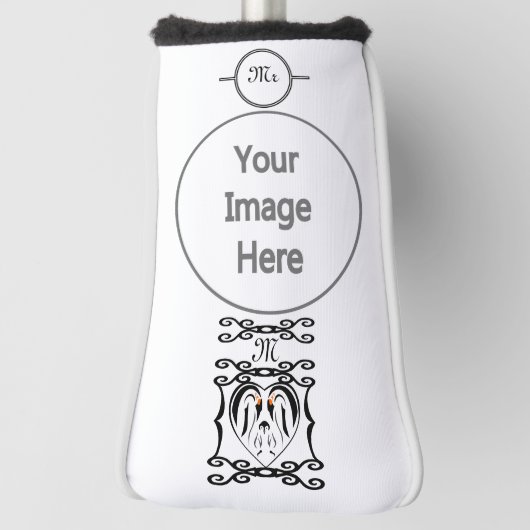 Keizerspinguïn houdt voor altijd van vogels golfheadcover (Draai 90)