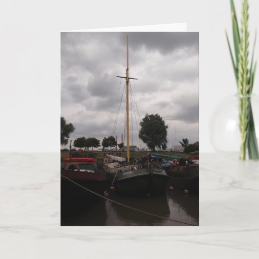 Keizerstaf op een grijze dag kaart (Voorkant)