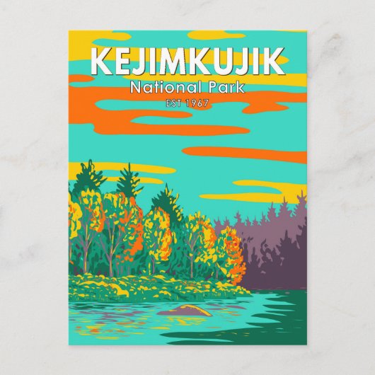 Kejimkujik National Park Briefkaart (Voorkant)
