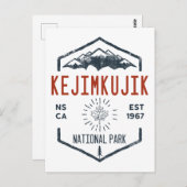 Kejimkujik National Park Canada  Briefkaart (Voorkant / Achterkant)