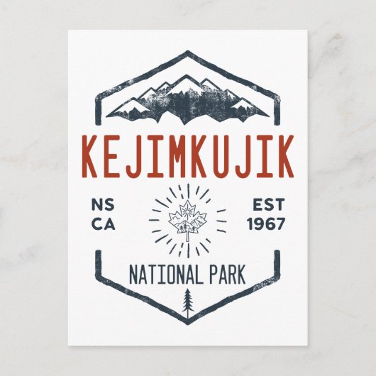 Kejimkujik National Park Canada  Briefkaart (Voorkant)