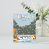 Kejimkujik National Park Canada  kunst Briefkaart (Staand voorkant)