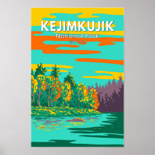 Kejimkujik National Park Poster