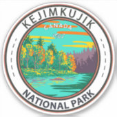 Kejimkujik National Park Sticker (Voorkant)