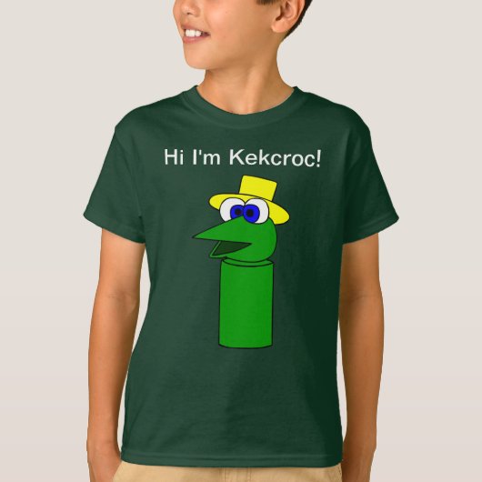 Kekcroc T-Shirt (4 Kinderen) (Voorkant)