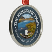 Kekekabic Trail Metalen Ornament (Rechts)