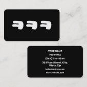 KEKEKE ㅋㅋㅋ Korean Slang Visitekaartje (Voorkant / Achterkant)