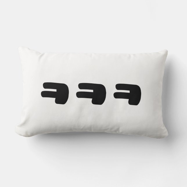 KEKEKE ㅋ ㅋ Korean Slang Kussen (Voorkant)