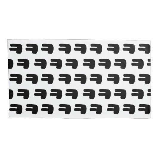 KEKEKE ㅋ ㅋ Korean Slang Kussensloop (Achterkant-Rechts)