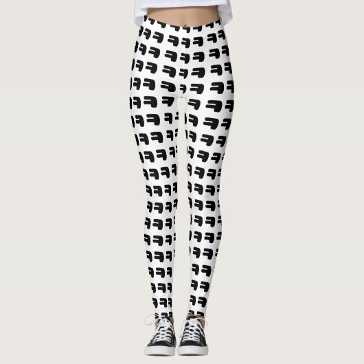 KEKEKE ㅋ ㅋ Korean Slang Leggings (Voorkant)