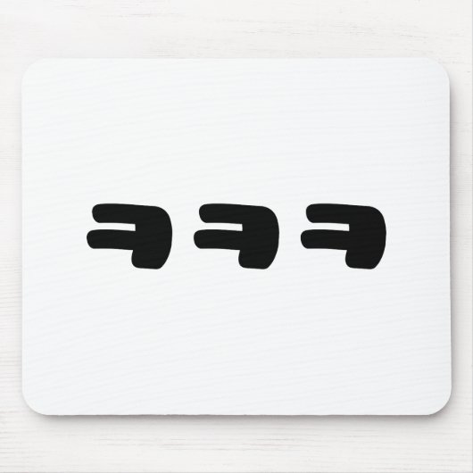 KEKEKE ㅋ ㅋ Korean Slang Muismat (Voorkant)