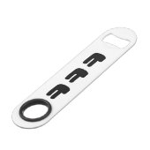 KEKEKE ㅋ ㅋ Korean Slang Speed Flessenopener (Voorkant Gekanteld)