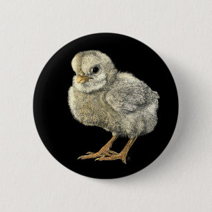 Kekker Button - "Tough Chick"