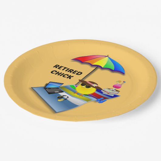 Kekker, kleurrijk en schattig, papieren Borden Papieren Bordje (Gekanteld)