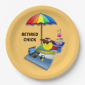 Kekker, kleurrijk en schattig, papieren Borden Papieren Bordje (Voorkant)