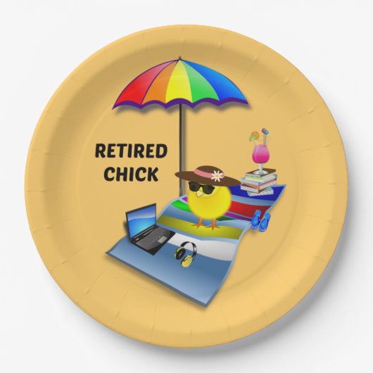 Kekker, kleurrijk en schattig, papieren Borden Papieren Bordje (Voorkant)