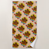 Keky Beach Beer - een val achter Strandlaken (Voorkant)