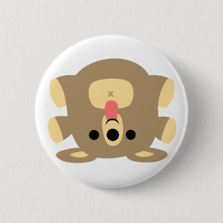 Keky Cartoon Beer knop badge Ronde Button 5,7 Cm