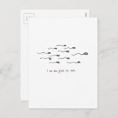 Keky hand-getrokken Valentijnsdag kaart (Voorkant / Achterkant)