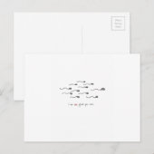 Keky hand-getrokken Valentijnsdag kaart (Voorkant / Achterkant)