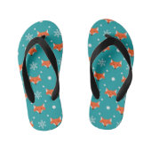 Keky kleine vossen kinder teenslippers (Voetbed)