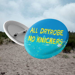 Keky zee zwemmers geven koud water zwemmen ronde button 5,7 cm