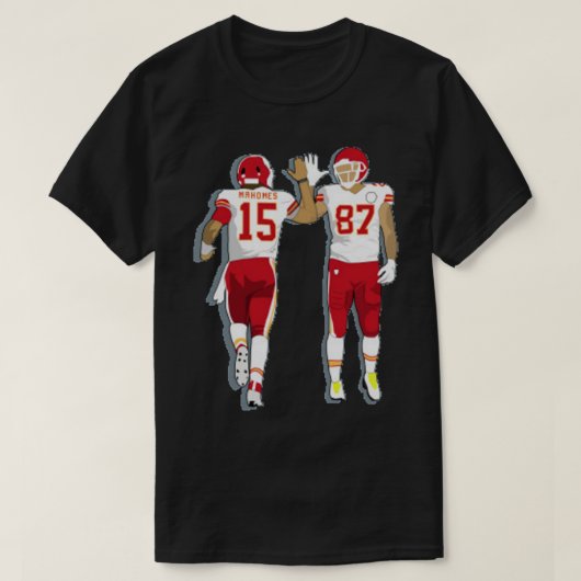 Kelce en Mahome T-shirt (Design voorkant)