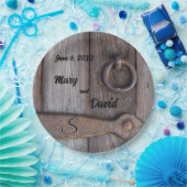 Kelder Deurgreep Bruiloft Papier Bord (Feest)