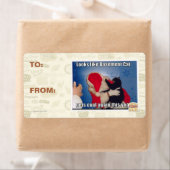 Kelder Kat krijgt steenkool Etiket (Insitu)