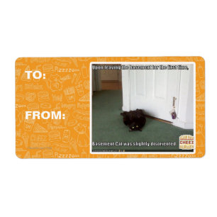 Kelder Kat, licht gedesoriënteerd Etiket