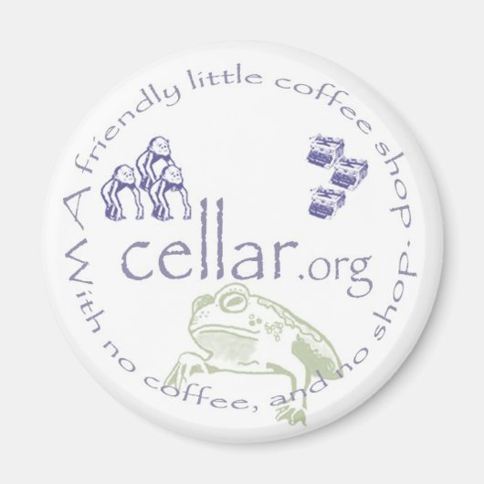 kelder logo2, magneet (Voorkant)