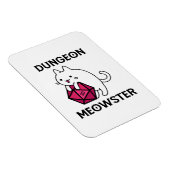 Kelder Meowster Kat Grappig Magneet (Rechterzijde)