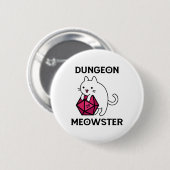 Kelder Meowster Kat Grappig Ronde Button 5,7 Cm (Voorkant /achterkant)