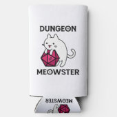 Kelder Meowster Kat Grappig Seltzer Blikjeskoeler (Achterkant)