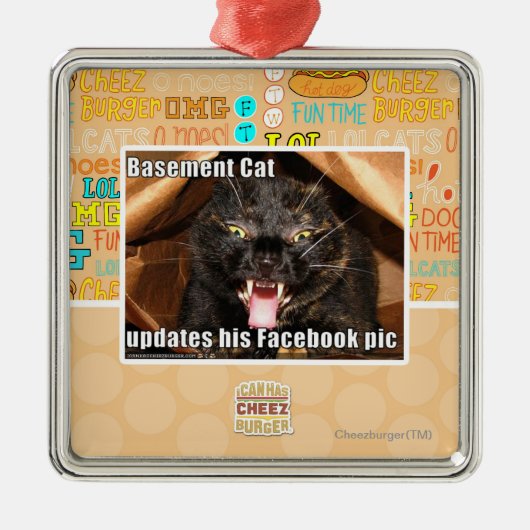 kelder metalen ornament (Voorkant)