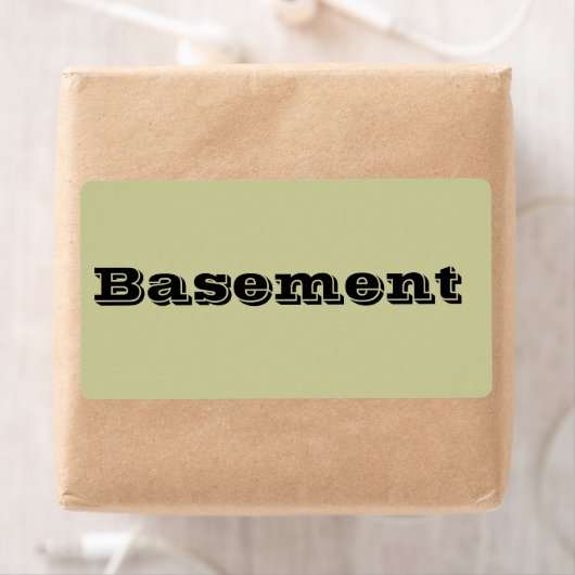 Kelder Verplaatsende Etiketten in Cement Beige (Insitu)