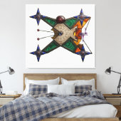Kelderartefact Canvas Afdruk (Insitu (Slaapkamer))