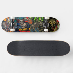 Kelderdeur Cryptid Drijfhout Skelet Wasbeer D Persoonlijk Skateboard